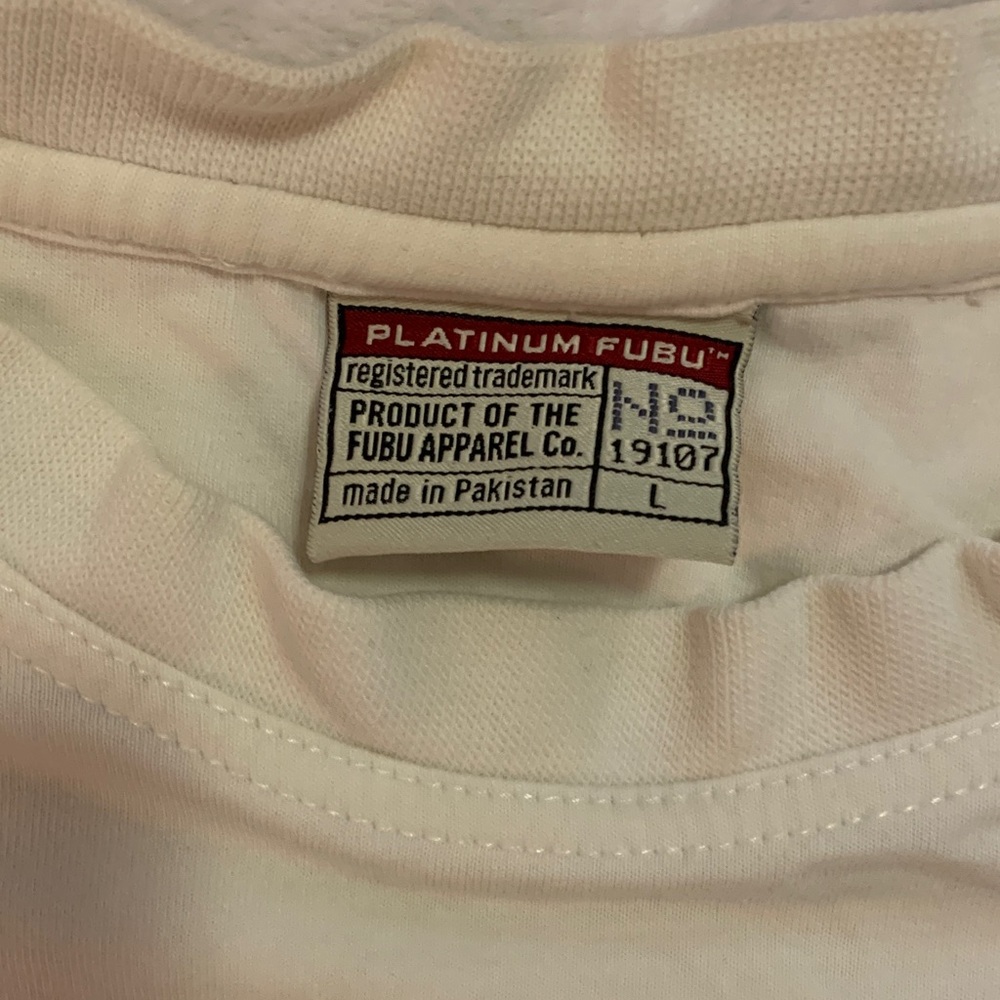 Fubu Cream Tee With Bold Graphic View 3